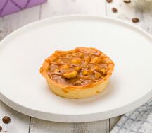 Карамельно-ореховая тарталетка