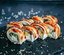 Ролл Филадельфия с угрем