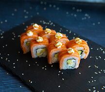 Запеченный ролл Филадельфия