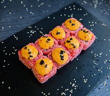 Запеченный ролл Фудзияма