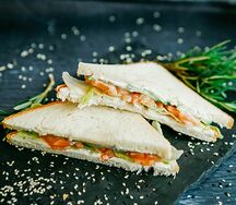 Сэндвич с семгой