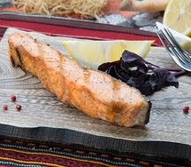 Стейк из семги