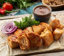 Шашлык из куриного филе