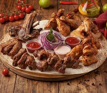 Сет из свинины на мангале