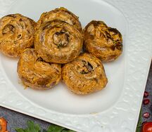 Грибы на мангале