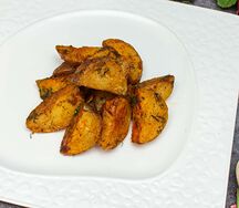 Картофель на мангале