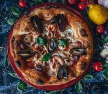 Пицца Морепродукты