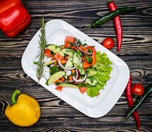 Салат Цезарь с курицей