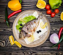 Дорадо на углях