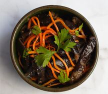 Вяленые баклажаны по-корейски