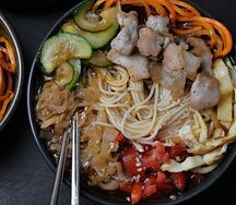 Кукси холодный со свининой