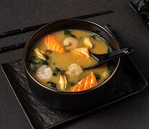 Суп с морепродуктами