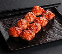 Острый запеченный крабик