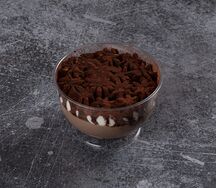 Протеиновый пудинг с темным шоколадом