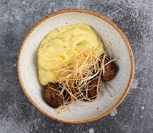 Тефтели с пюре