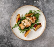 Филе индейки с медовой грушей