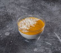 Чиа-пудинг с манго