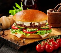Малый куриный бургер по-фермерски