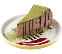 Чизкейк матча шоколад