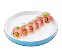 Креветка темпура тунец гуакамоле