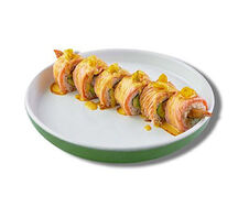 Креветка темпура татаки лосось