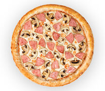 Грибная с ветчиной 40 см традиционное тесто