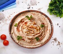 Хумус с мясом