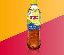 Черный чай с лимоном Lipton