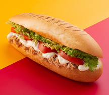 Багет Цезарь с курицей