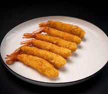 Креветки темпура