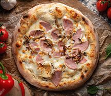 Ветчина с грибами 