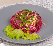 Салат Свекла с чесноком и сыром