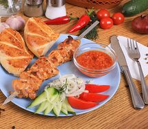Шашлык из курицы