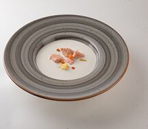 Суп сливочный с семгой