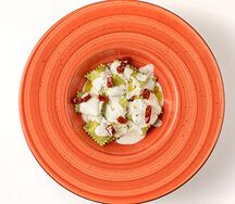 Равиоли с индейкой в сливочном соусе