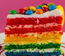 Торт Радужный