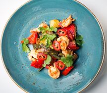 Фахитос с креветками