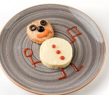 Куриная котлетка с пюре