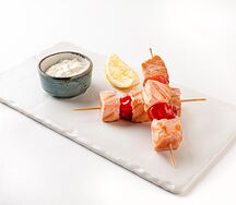 Шашлычки из лосося