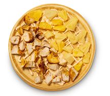 Закрытая пицца Гавайская