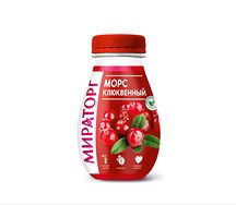 Клюквенный морс Мираторг