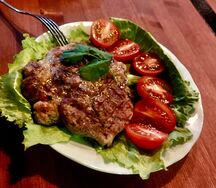 Стейк свиная шея