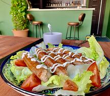 Сосиски на гриле