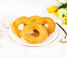 Творожные кольца оригинальные пирожные