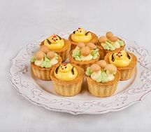 Корзиночка. Веселые цыплята пирожные