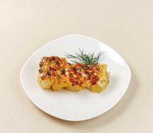 Картофель с сыром 