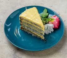 Маковый с кремом Манго-маракуйя