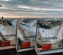Кофе в зёрнах Rockets. coffee под фильтр
