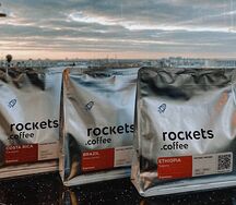 Кофе в зёрнах Rockets. coffee под эспрессо