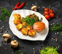 Грибы фаршированные  